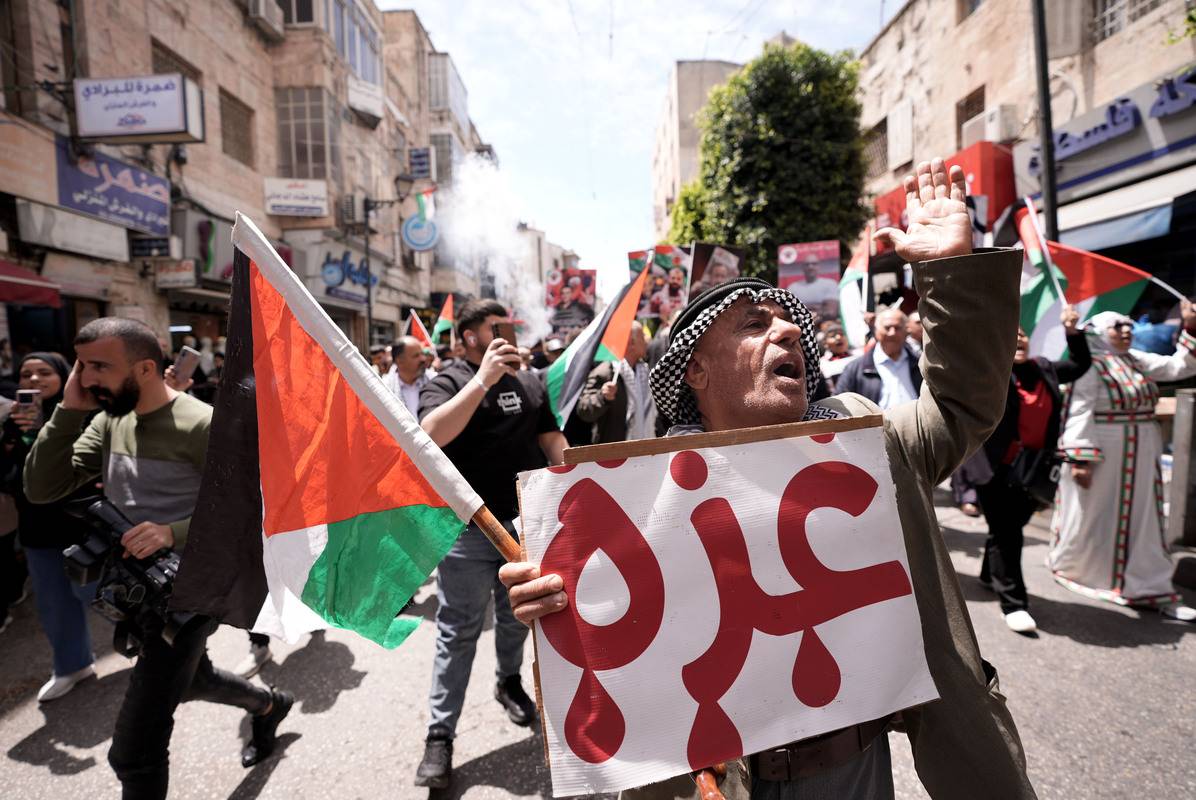 AA 20250416 37649871 37649866 THE PALESTINIAN PRISONERS DAY IN RAMALLAH