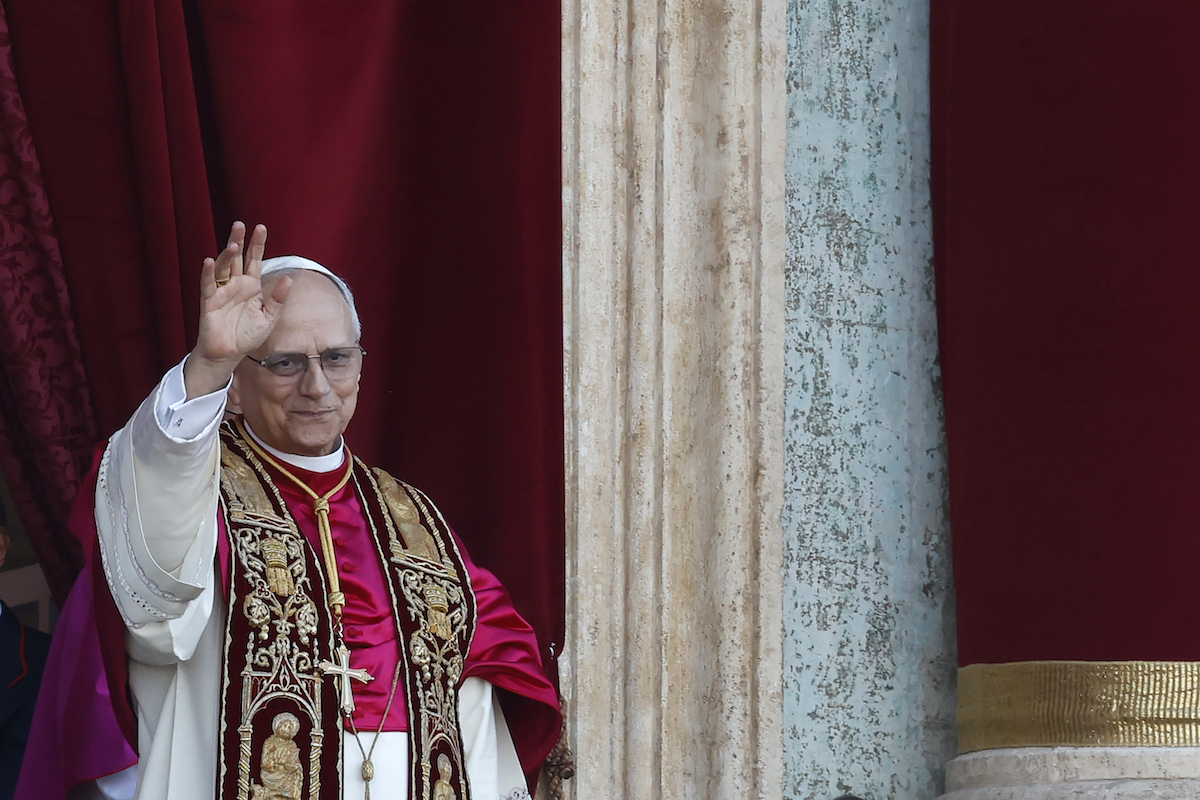 AA 20250508 37890806 37890804 POPE LEO XIV MAKES HIS FIRST APPEARANCE AFTER CONCLAVE