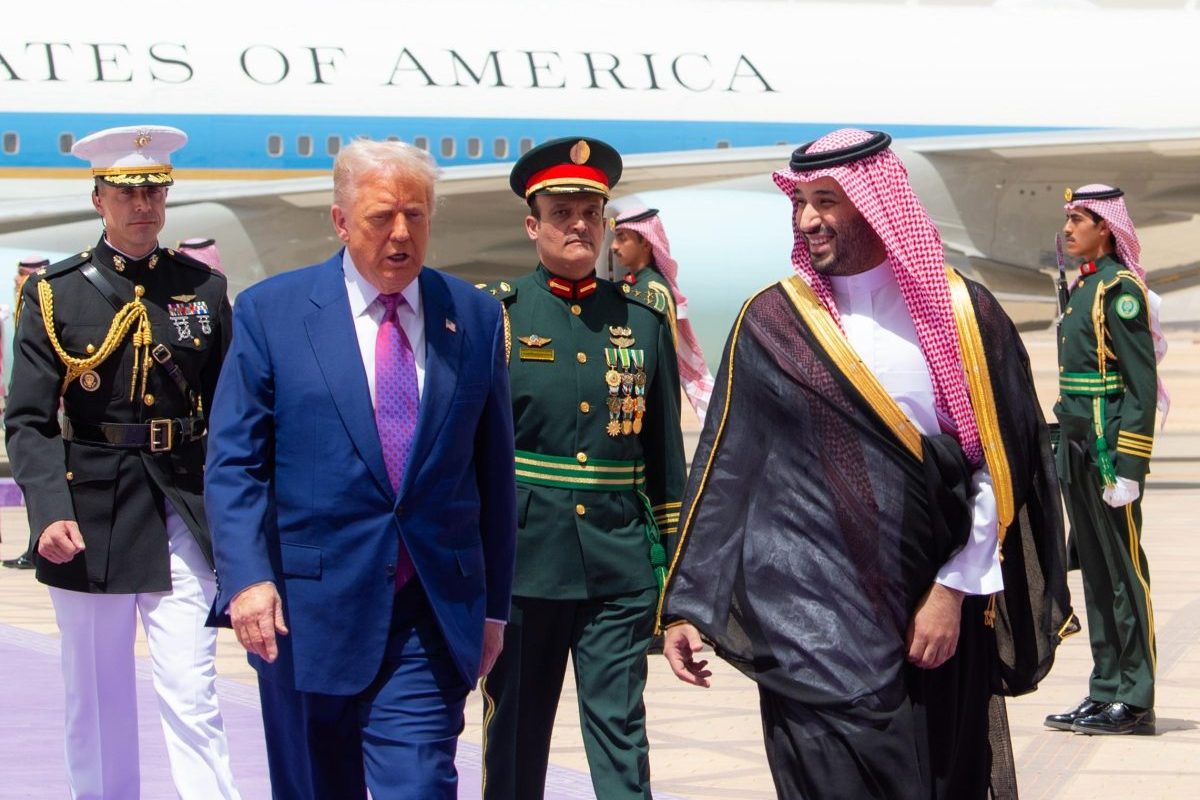 AA 20250513 37933668 37933665 US PRESIDENT TRUMP IN SAUDI ARABIA FIRST LEG OF HIS MIDDLE EAST TOUR e