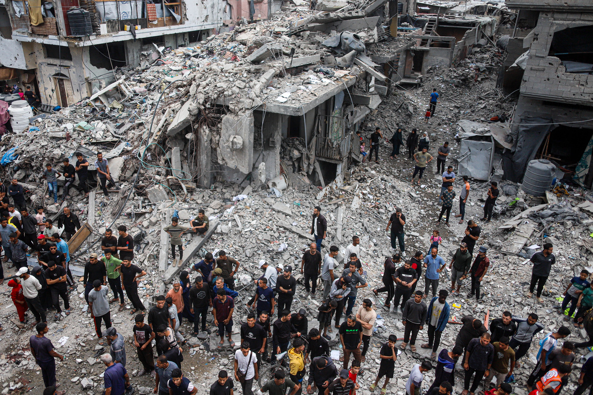AA 20250515 37963417 37963412 13 PEOPLE WERE KILLED IN AN ISRAELI ATTACK ON A CLINIC AND A MOSQUE IN