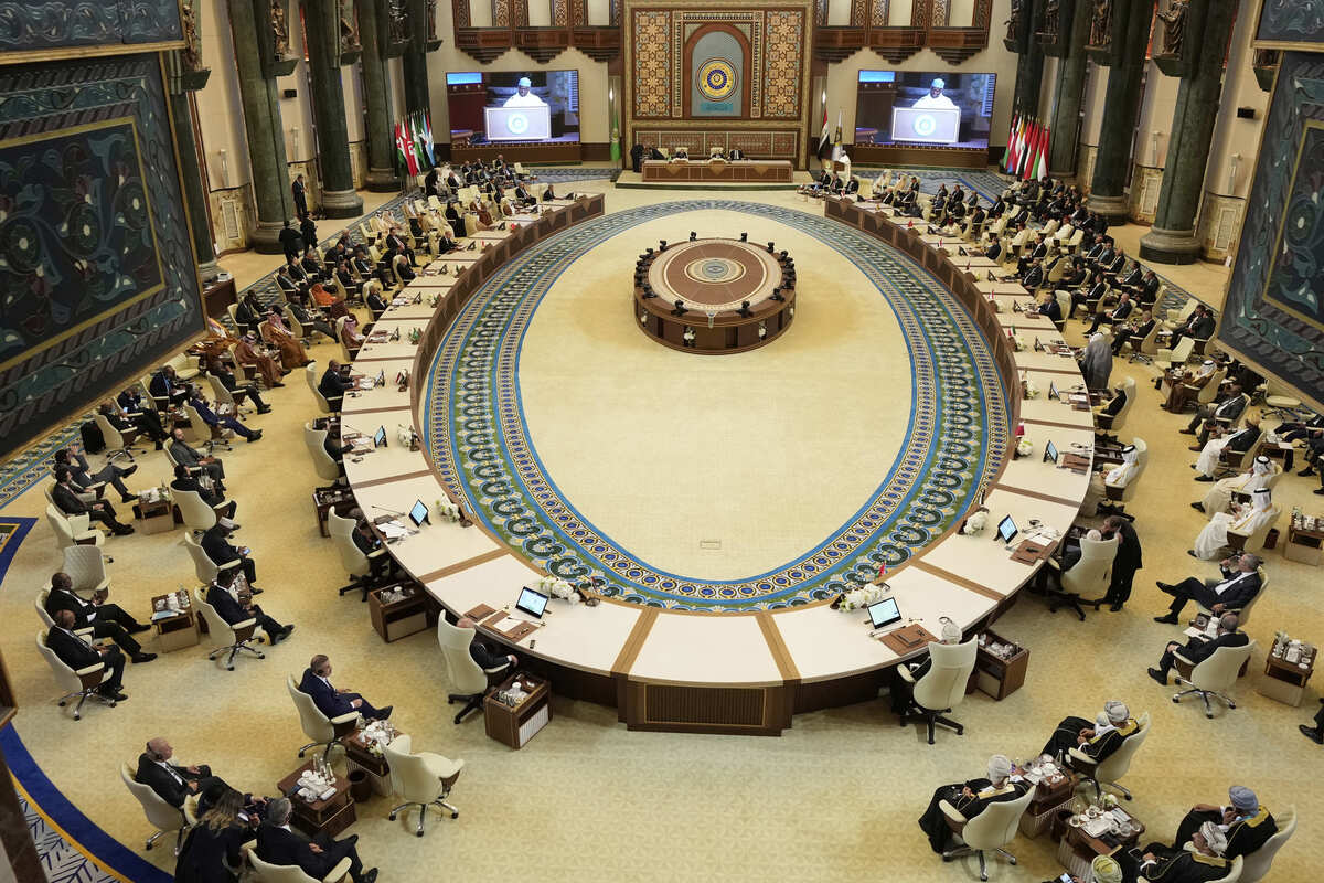 AA 20250517 37986168 37986164 34TH ARAB LEAGUE SUMMIT KICKS OFF IN BAGHDAD 1
