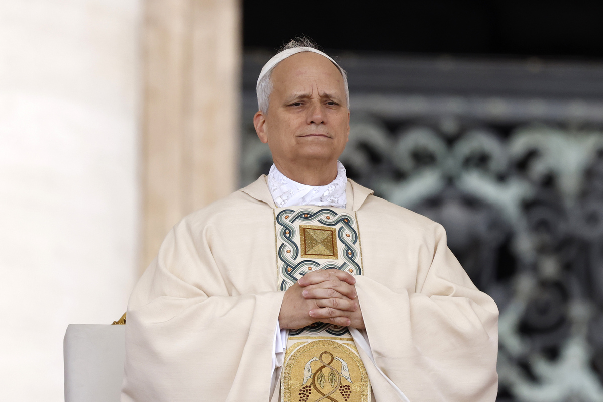 AA 20250518 37996700 37996694 POPE LEO XIVS INAUGURATION MASS AT THE VATICAN 1