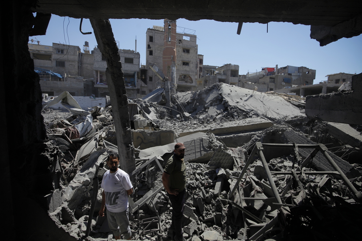 AA 20250523 38057447 38057427 AFTERMATH OF ISRAELI ATTACKS ON BUREIJ REFUGEE CAMP IN CENTRAL GAZA 1