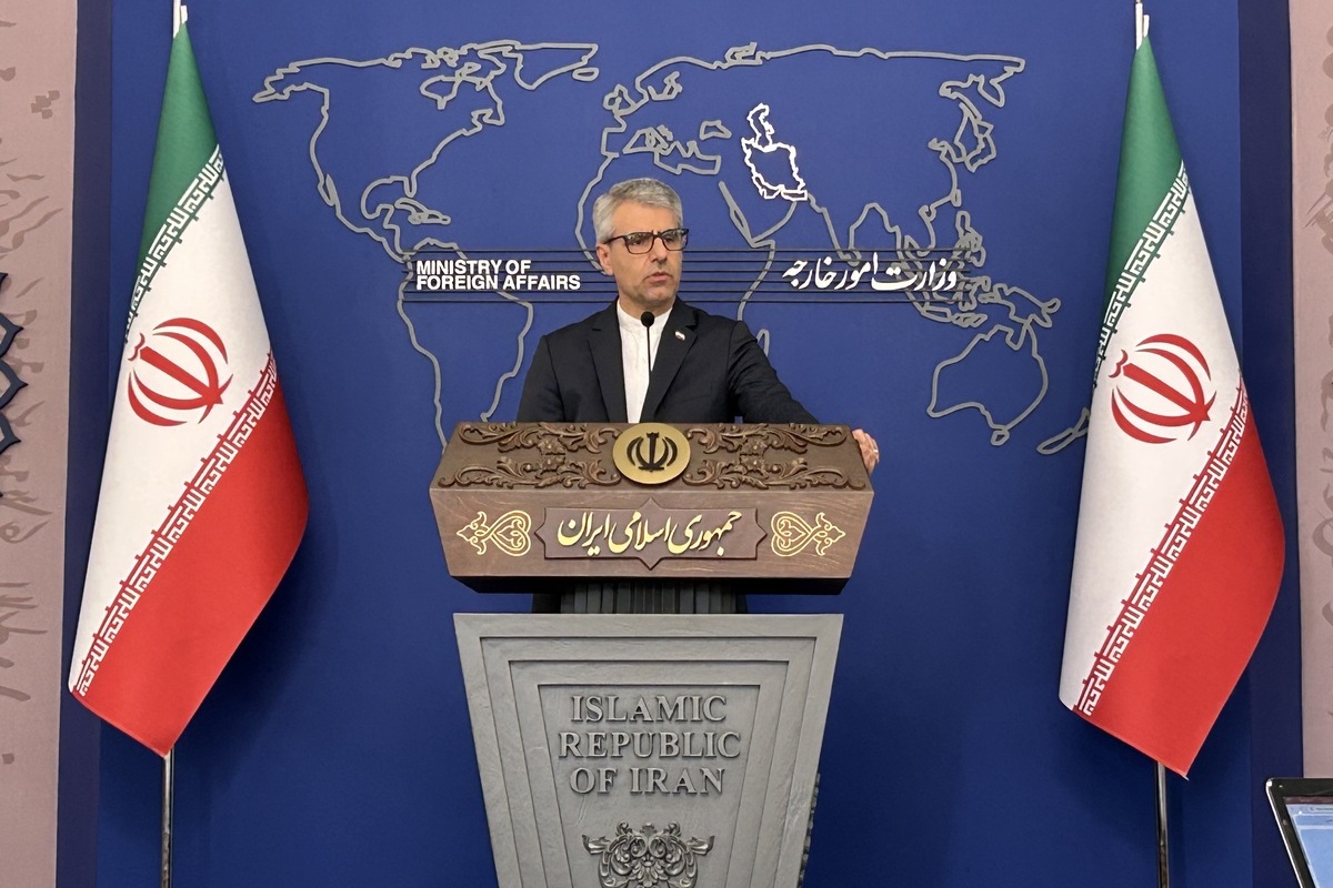 AA 20250526 38086012 38086011 IRANIAN FOREIGN MINISTRY SPOKESPERSON ESMAEIL BAGHAEE SPEAKS TO PRESS