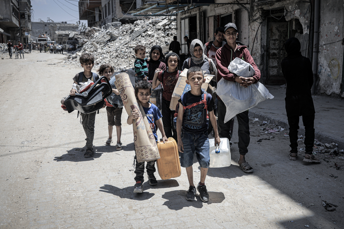 AA 20250530 38133692 38133686 ISRAELI ARMY FORCIBLY DISPLACES PALESTINIANS IN NORTHERN GAZA 1 1