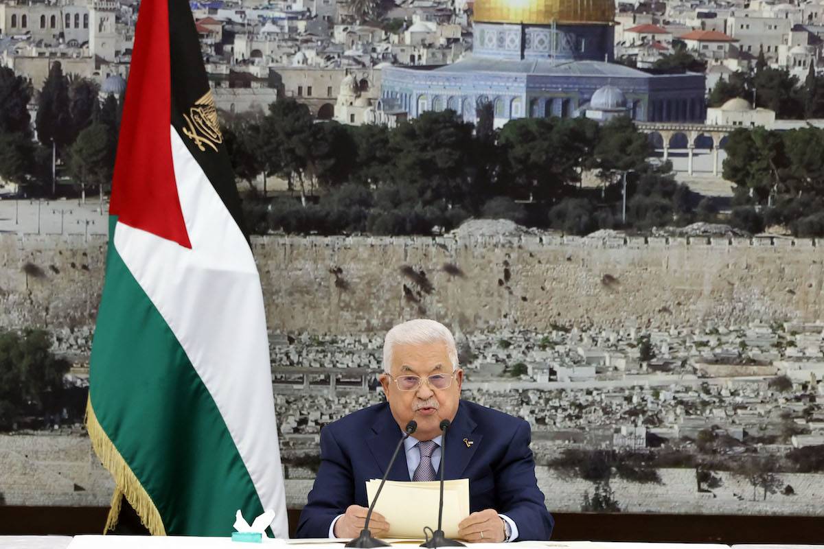 AA 20231203 33089245 33089243 PALESTINIAN PRESIDENT MAHMOUD ABBAS