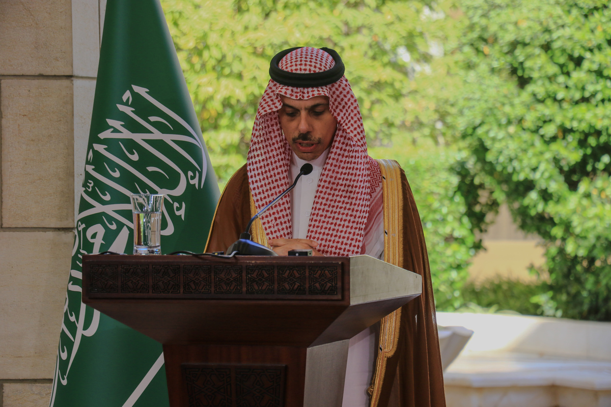 AA 20250531 38144448 38144446 SAUDI ARABIAN FOREIGN MINISTER FAISAL BIN FARHAN ALSAUD IN SYRIA 1